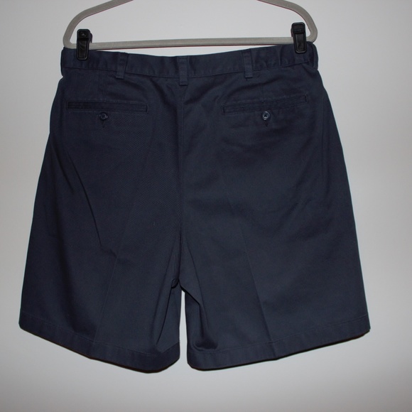 L.L. Bean Shorts | Llbean Navy Mens Double Chino Shorts 36w Nwt | Poshmark